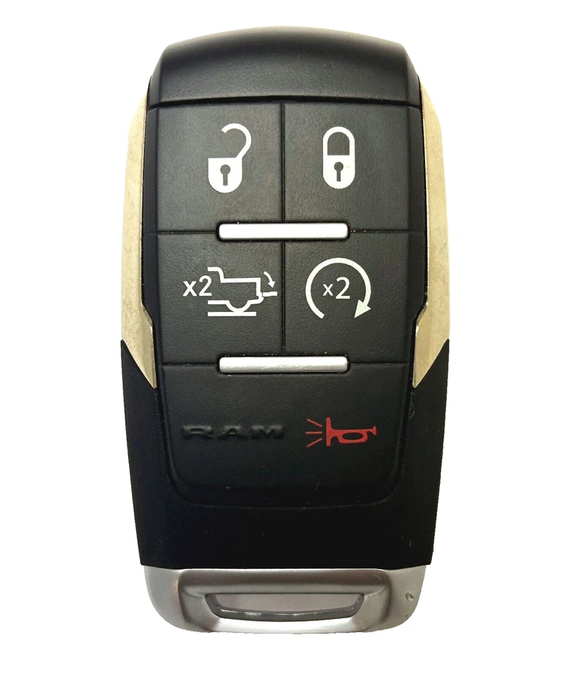 NUEVO OEM 2019-2024 RAM LONGHORN 2500 3500 MANDO A DISTANCIA LLAVERO 68575429 68547363 Foto 3 de 4