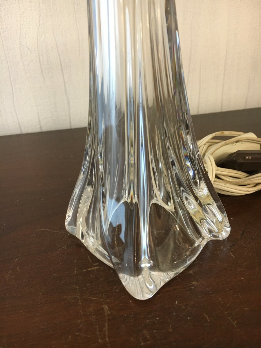 PIED DE LAMPE à poser Daum France en cristal EUR 35,00 - FR