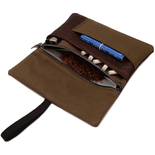 SIMARU Tabaktasche Drehertasche Zigarettenetui aus Kork wasserabweisend vegan - Bild 21 von 24