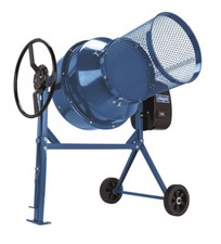 SCHEPPACH Betonmischer SET Mix 180 L Mörtelmischer inkl Siebtrommel Kompostsieb