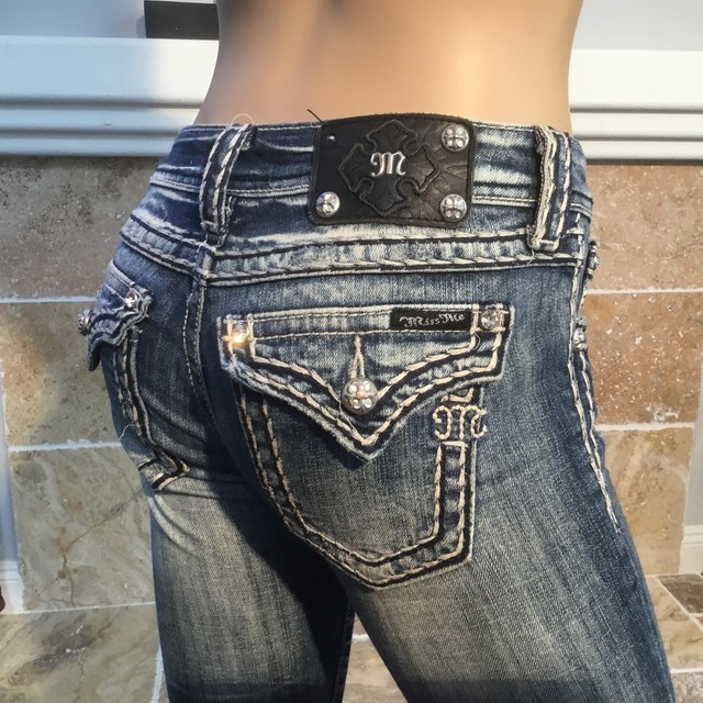 womens jeans with embellished pockets