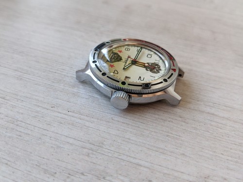 Vostok Vintage Herrenuhr Amphibia Tank Soviet Russia Automatik Rare Dial - Bild 10 von 24