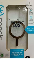 Speck Presidio Lux MagSafe Case For iPhone 15 Pro -Glitter