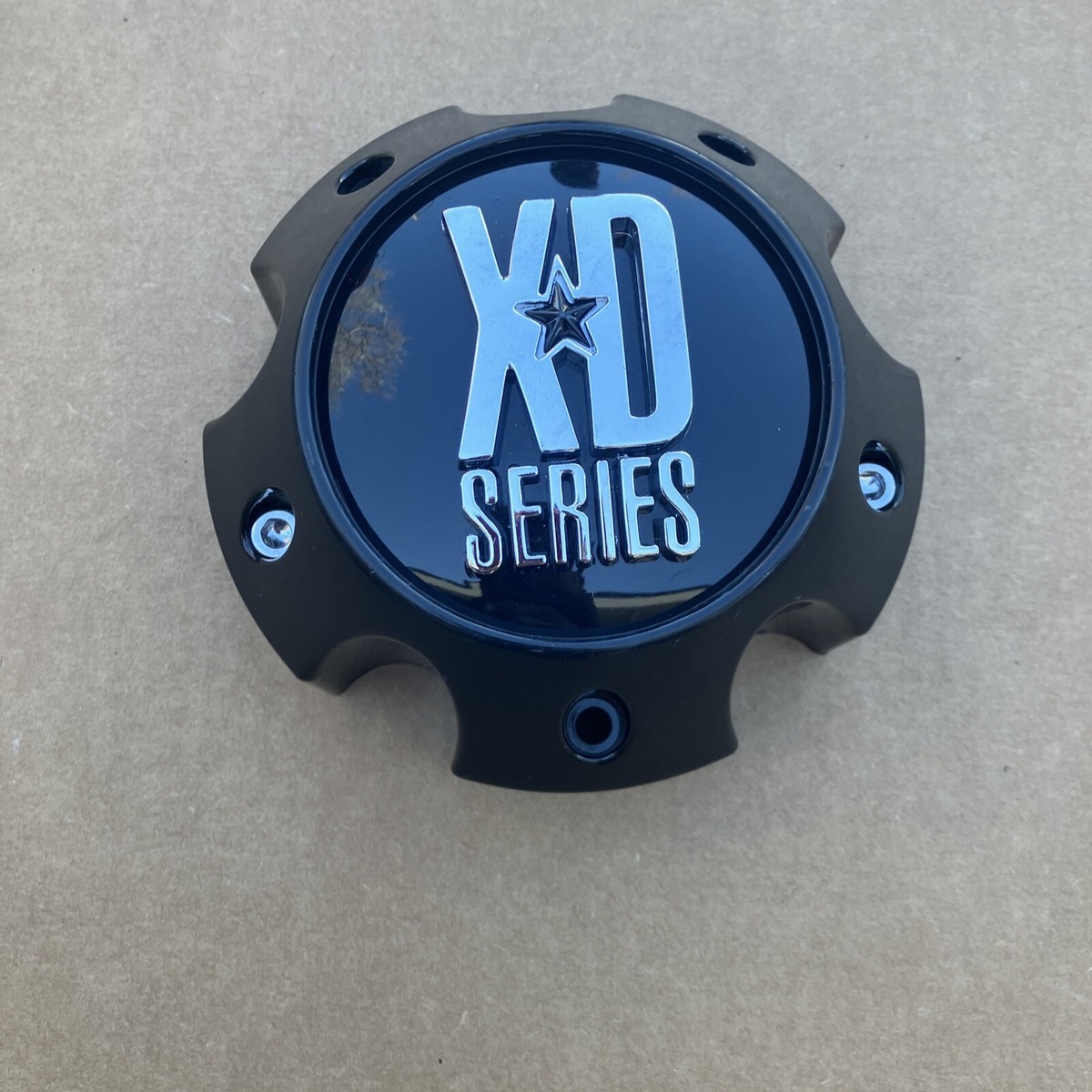 KMC XD Series Wheel Center Cap Gloss Black Finish 1079L145A5 KMC XD Series Wheel Center Cap Gloss Black Finish 1079L145A5