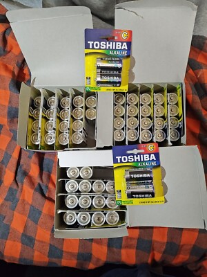 Toshiba Super Alkaline Battery 2pk Expired 2006 30 2 Packs 60 Total