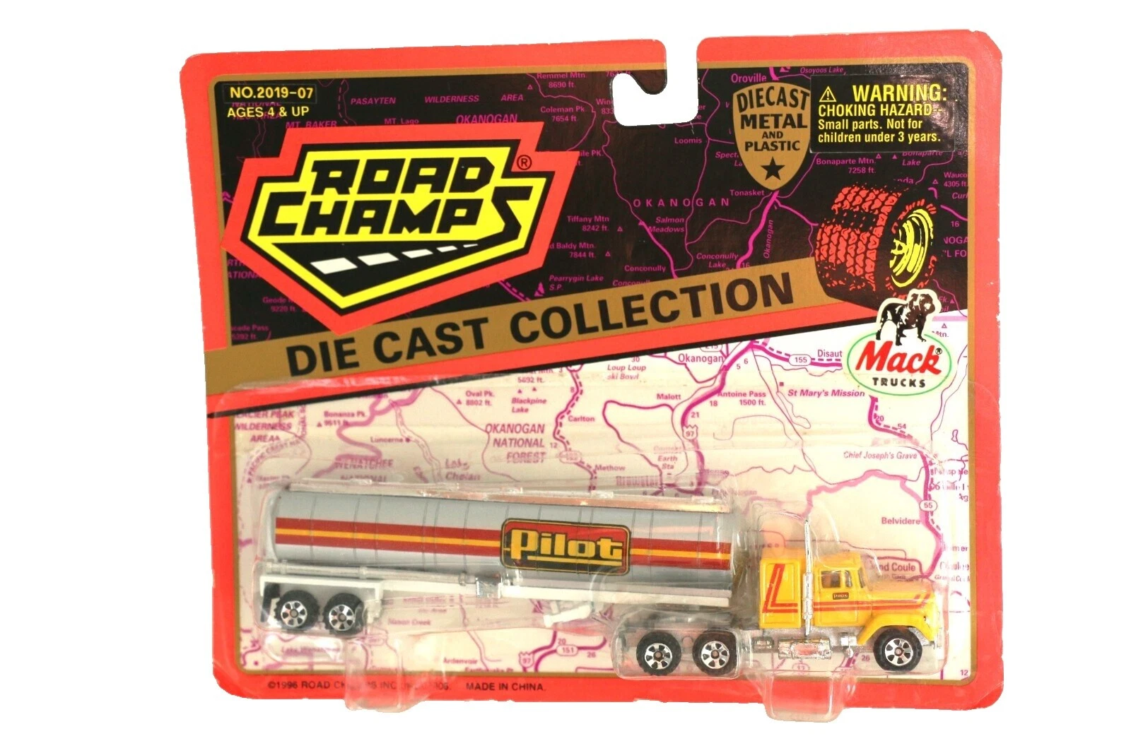 Road Champs Mack vehículos diecast y de juguete