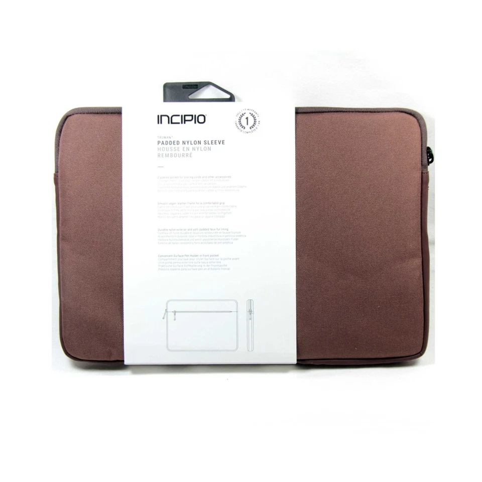 Incipio Truman Nylon Sleeve Bag fr Microsoft Surface Pro 7+ 7 6 5 4 MRSF-107-BUR - Image 2 of 4