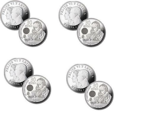 MONEDAS CONMEMORATIVAS DE PLATA DE ESPAÑA 30€: DESDE AÑO 2012 HASTA AÑO 2021. - Imagen 6 de 24