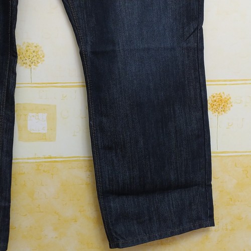 Pantalones de mezclilla azules para hombre ENZO 989 NUEVOS CON ETIQUETAS talla UK W48" L30" cremallera EZ408 índigo - Imagen 8 de 22