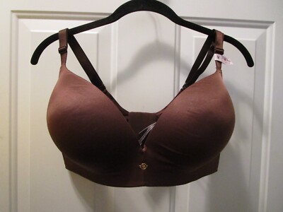 VICTORIA'S SECRET SO OBSESSED SMOOTH WIRELESS PUSH-UP BRA IN GANACHE SIZE 40DD
