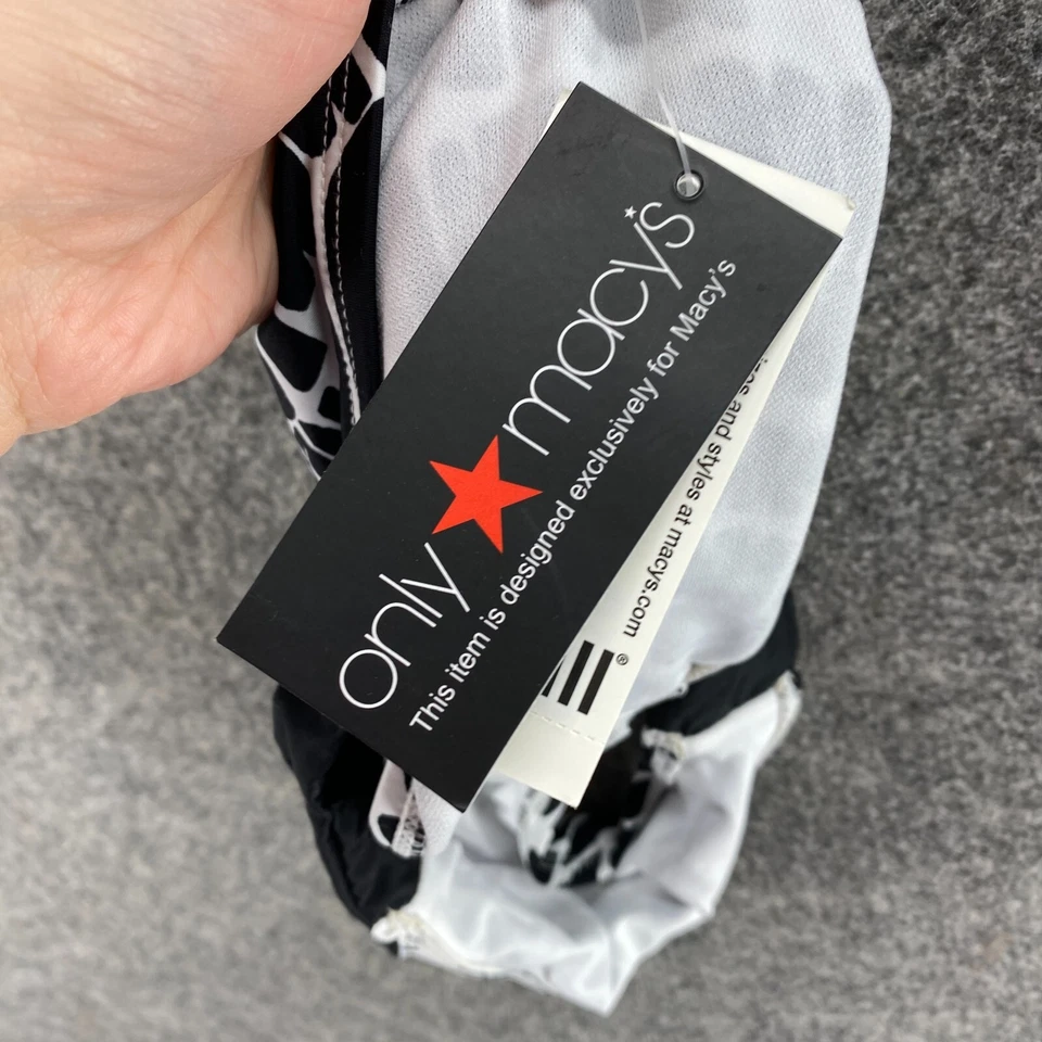 Nuevo Braguita de Bikini Bar III Mujer S Pequeña Negra Forrada Geométrica Natación Nylon Foto 4 de 4