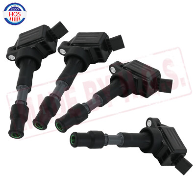 Set of 4 Ignition Coils 27300-2E601 For Hyundai Sonata Elantra Kona Forte 2.0L 