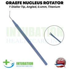Graefe Nucleus Rotator Y Dialor Titanium Surgical Ophthalmic Instruments German
