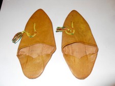 Orientalische Lederschuhe Marokkanische Lederschuhe Babouche in Marocco gekauft