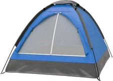 2-Person Dome Tent with Rain Fly, Easy Setup for Camping, Hiking, Beach