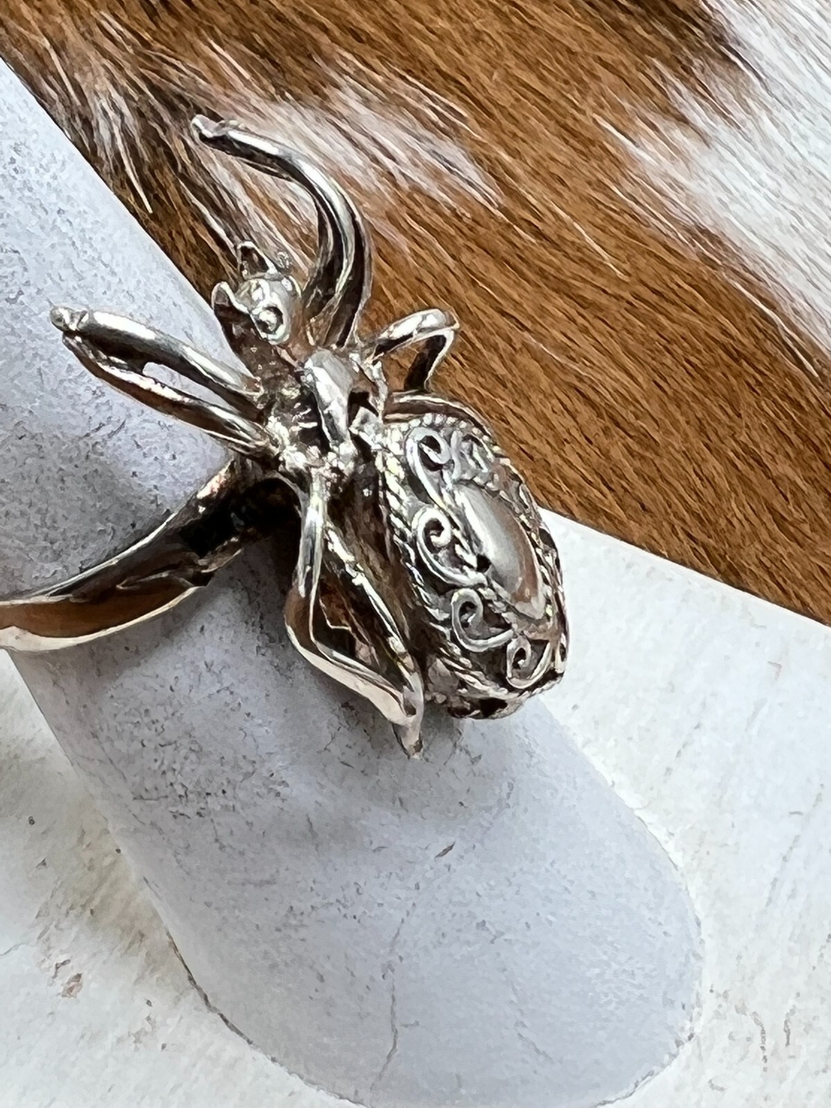 SPIDER ~ STERLING ~ RING (6) - image 4