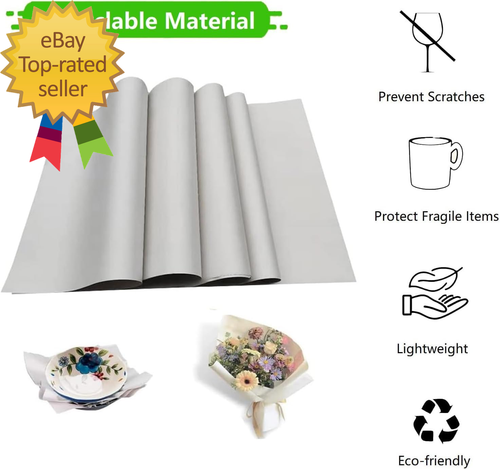 Newsprint Packing Paper Sheets for Moving, Shipping, Box Filler, Wrapping and Pr - Picture 3 of 7