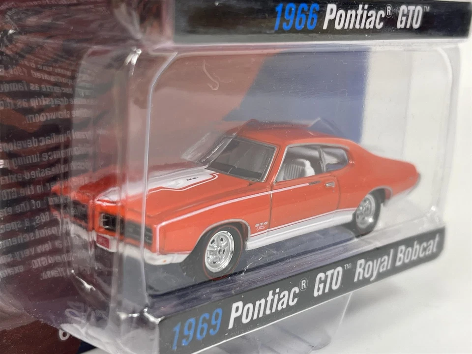 Pontiac 1966 Gto E 1969 Pontiac Gto Royal Bobcat 1:64 JLPK013B - Immagine 4 di 4