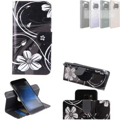 Für Huawei Mate X3 360° Schutz Hülle Wallet Case Design Blumen