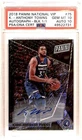 2018-19 Panini National VIP Auto Black 1/1 Karl-Anthony Towns #75 PSA 10 ES6