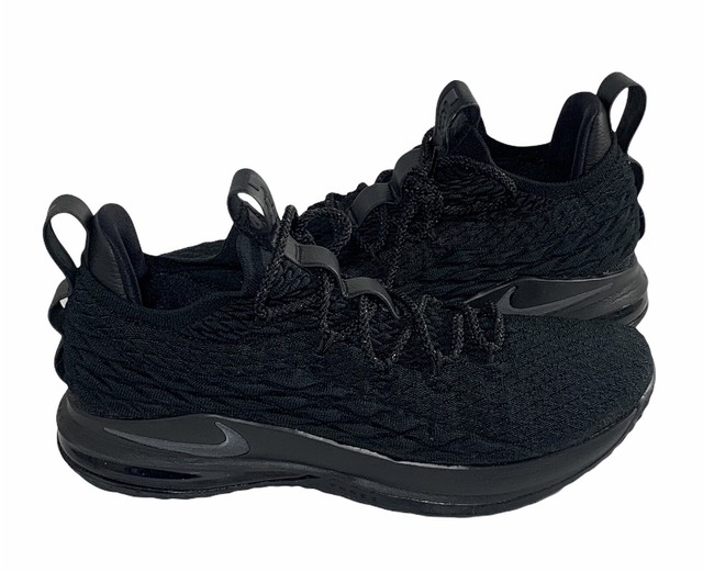 lebron 15 triple black