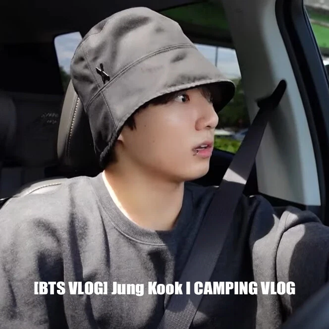 Jungkook black sales bucket hat