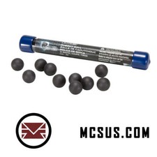 Bola de goma de alto impacto calibre .50 (tubo de 10)