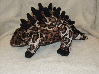Plush stuffed dinosaur stuffed toy Stegosaurus Kentrosaurus spikes on back | eBay