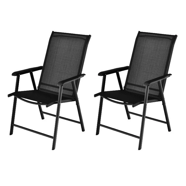 Silla plegable de hierro Sillas De Patio