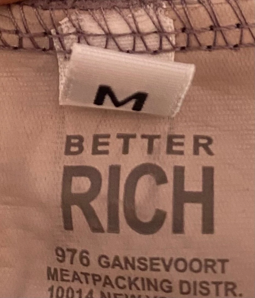 Herren better rich New york city Polo Shirt Gr. M - Bild 2 von 3