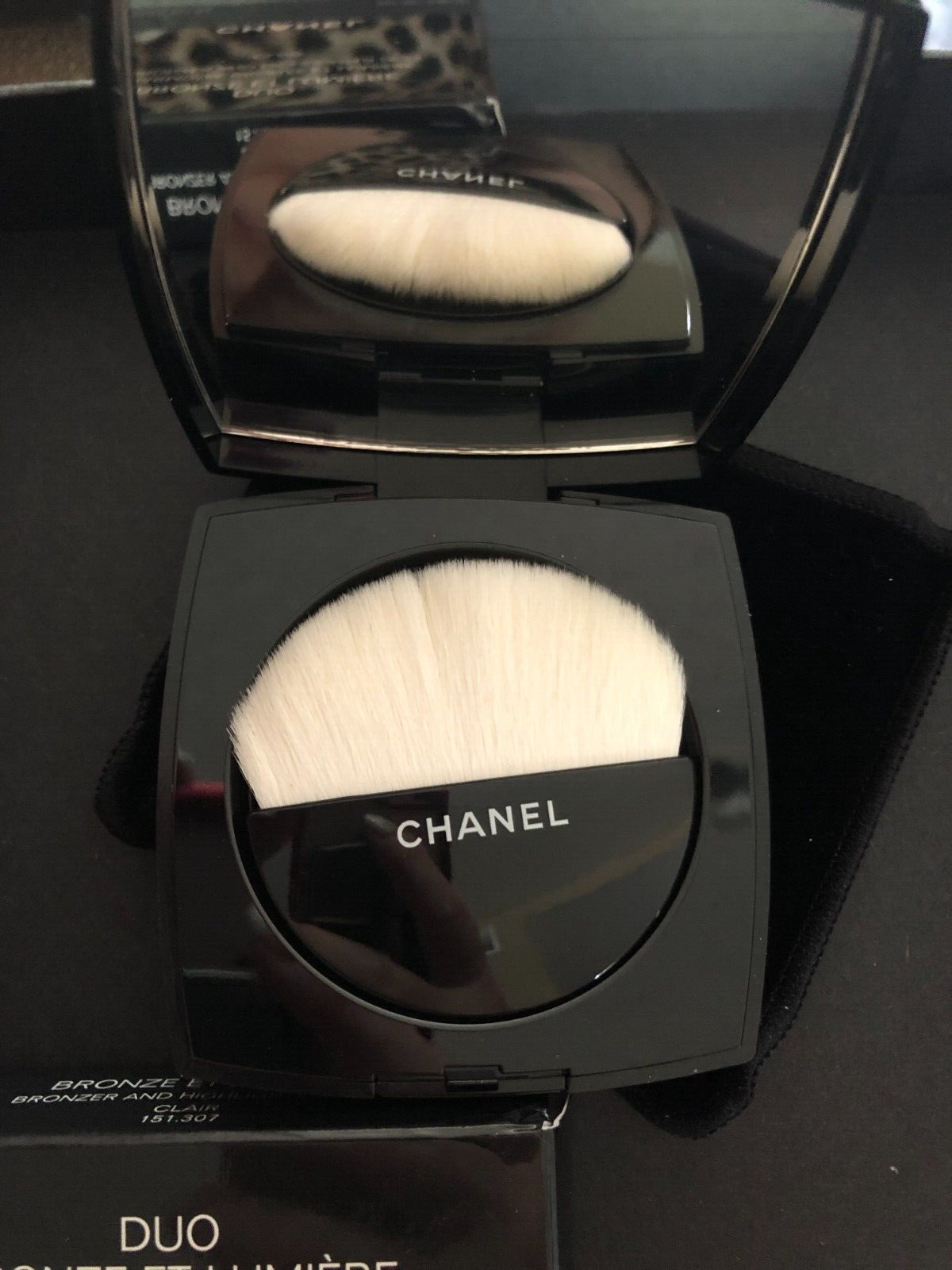 chanel bronzer and highlighter duo