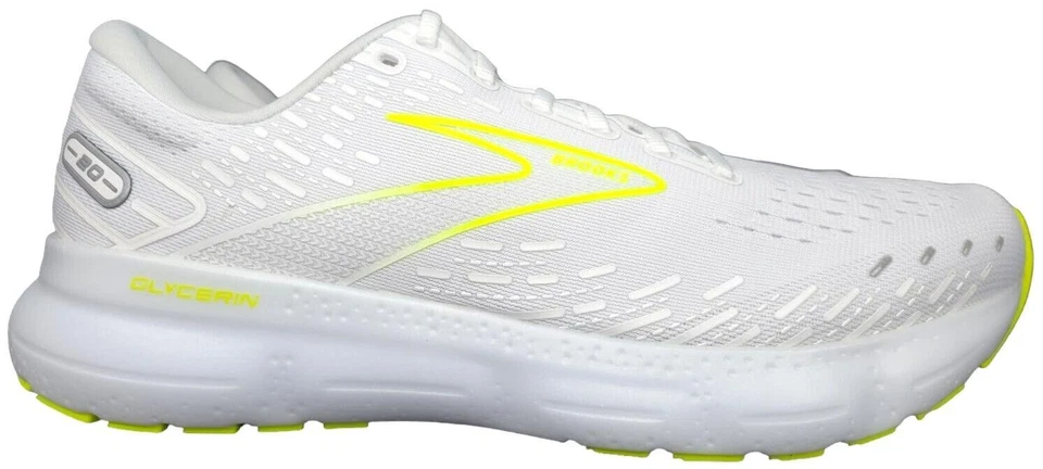 Brooks Glycerin 20 White Nightlife