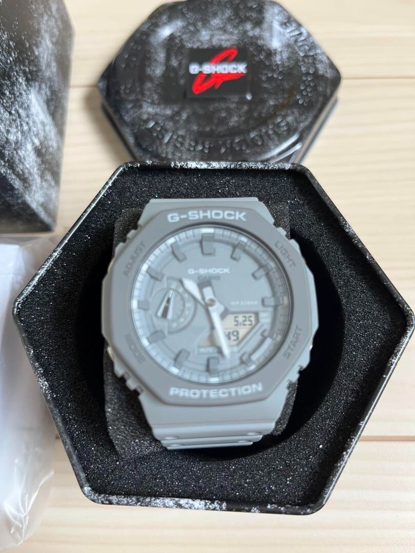 【G-SHOCK】 GA-2110ET-8AJF (カシオーク) CASIO GA2110ET-8A | Analog-Digital Grey Men's Watch G-SHOCK | CASIO