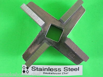 SMOKEHOUSE CHEF #32 COMMERCIAL Meat Grinder Knife blade for Hobart 4732 4332 4532 Part # 15796