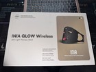 INIA GLOW Wireless LED Light Therapy Mask for Face, Black/Red — photo 1