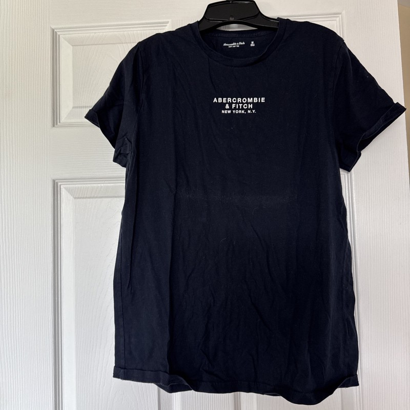 Abercrombie & Fitch Men’s T Shirt Size M Navy