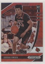 2020-21 Panini Prizm Draft Picks Ruby Wave Prizm Jordan Nwora #38 3b3