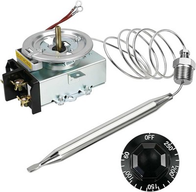 Thermostat for Steam Table, Buffet Table Temperature Control, 30A RES 125-277VAC