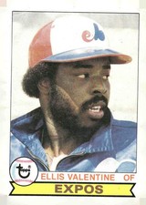 1979 Topps #535 Ellis Valentine