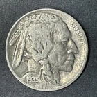1935 USA 5 CENTS BUFFALO NICKEL Sioux Cheyenne Bison UNITED STATES OF AMERICA