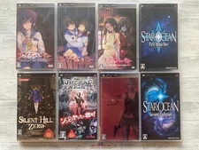 SONY PSP Corpse Party & Silent Hill & Undead Knights & 3rd Birthday & Star Ocean