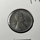 1945 wheat penny no mint mark Silver/grey Toned VF Collectable