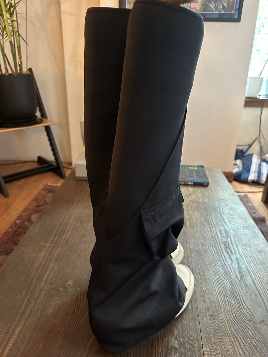 RICK OWENS CARGO FETISH ロングブーツ Rick Owens Cargo Fetish Sneaks ロングブーツ | ブラック