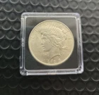 1923 P PEACE DOLLAR SILVER $1 COIN 90% SILVER IN CAPSULE