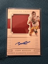 2016 National Treasures  Rookie Silhouette Signatures #111 Cody Kessler /99