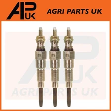 3x Heater Glow Plug for Kubota K008 K008-3 KX41H KX71 KX412 KX413 KX61 Excavator