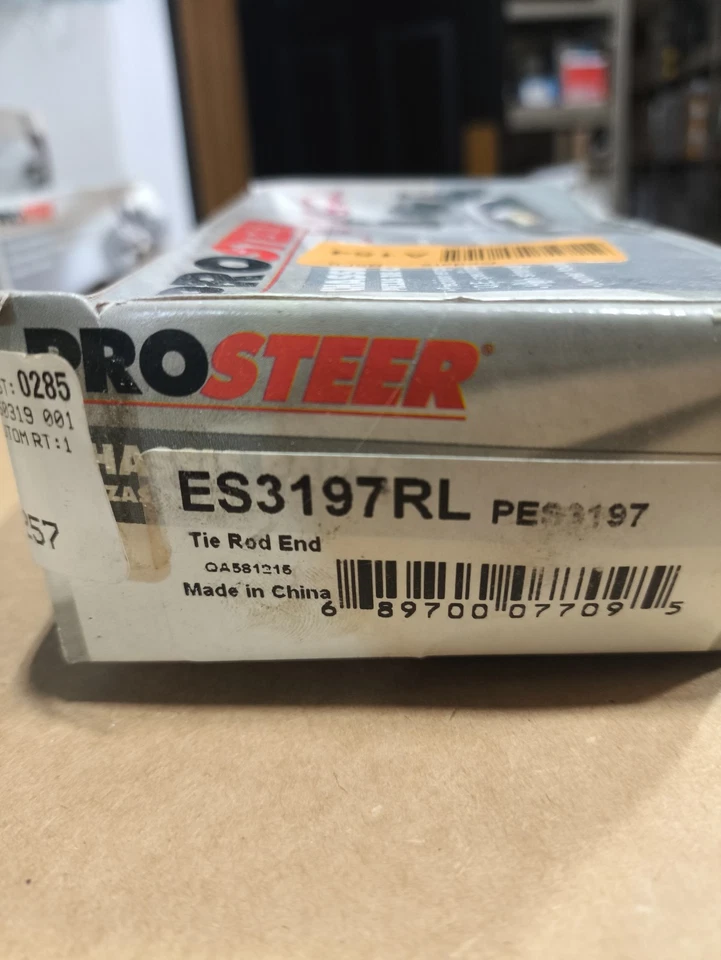 ES3197RL ProSteer Tie Rod End Driver delantero - lado derecho e izquierdo Foto 2 de 2