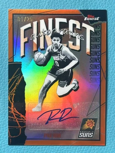 Ryan Dunn 2025-26 Topps Finest 01/25 Auto Orange Finest Autographs #FAU-RD