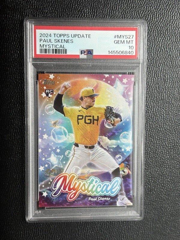 2024 Topps Update Series - Mystical Paul Skenes #MYS-27 (RC) PSA 10 GEM MINT