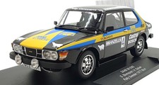 MCG 1/18 Scale Diecast MCG18826R - Saab 99 EMS Swedish Rally #4 1977